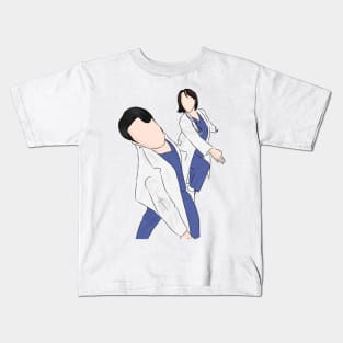 Dr Cha Korean Drama Fan Art Kids T-Shirt